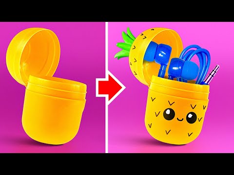 34 MODI PER RIUTILIZZARE OGGETTI DI PLASTICA