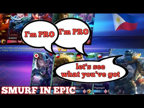 when NUB think their pro | top 1 GLOBAL balmond play in epic rank