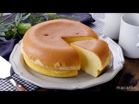 【炊飯器で作るシフォンケーキ】型いらずで手軽に!炊飯器でふわふわ♪オーブンやシフォンケーキ用の型を持っていない人におすすめ|macaroni(マカロニ)