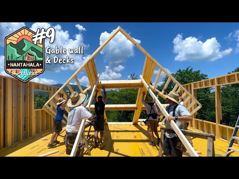 Framing A Giant Gable Wall | Building The Nantahala Retreat #9