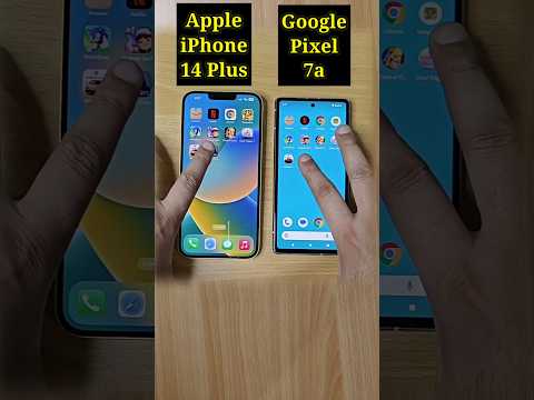 Thumbnail for Apple iphone 14 Plus Vs Google Pixel 7a Speed Test Comparison |