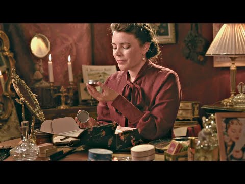 Thumbnail for Reviewing Old-fashioned Makeup & Hair Products (+ testing on you) | ASMR (unintelligible whispers)