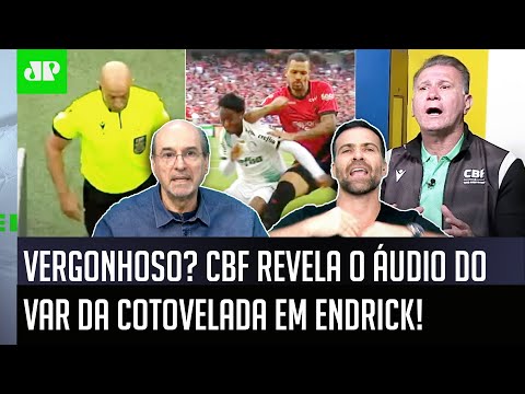 Thumbnail for ABSURDO? CBF REVELA ÁUDIO DO VAR da COTOVELADA em Endrick e ADMITE ERRO contra o Palmeiras!