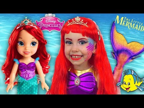 Thumbnail for Alice Becames Little Mermaid Ariel a Funny story about a magical Toys