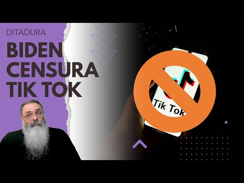 BIDEN censura TIK TOK de forma INDIRETA, porque NINGUÉM TEM DINHEIRO para COMPRAR o APLICATIVO
