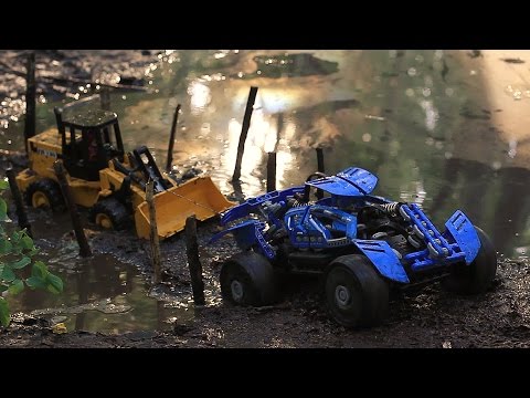 Thumbnail for Мультик про машинки. Трактор, кран, погрузчик и экскаватор. МанкитуМульт