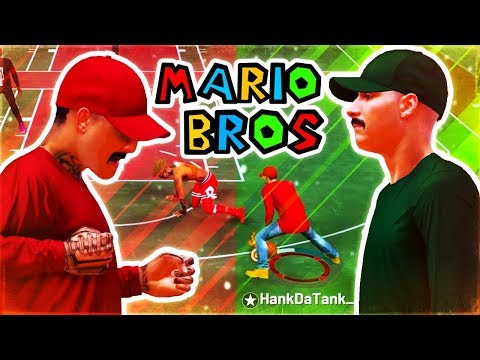 Thumbnail for MARIO & LUIGI TAKEOVER NBA 2K19 PARK - I TURNED MARIO INTO A DRIBBLE GAWD