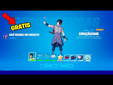 FORTNITE 10 ITENS GRATIS CAPITULO 3 TEMPORADA 2
