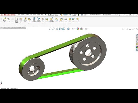 Thumbnail for SOLİDWORKS KAYIŞ KASNAK TASARIMI