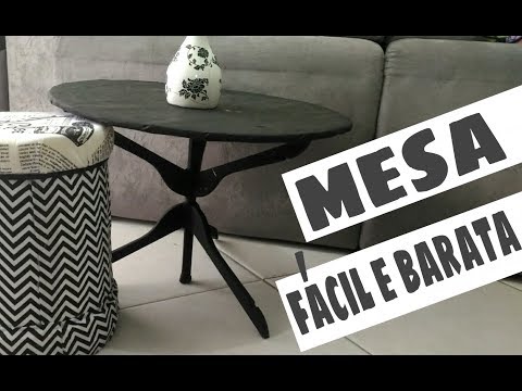 Thumbnail for DIY- Como fazer mesinha fácil com cabide (até R$ 10,00)