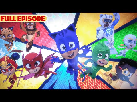 Thumbnail for PJ Masks Power Heroes First Full Episode! | S1 E1 | NEW SHOW | Heroes Everywhere | @disneyjr