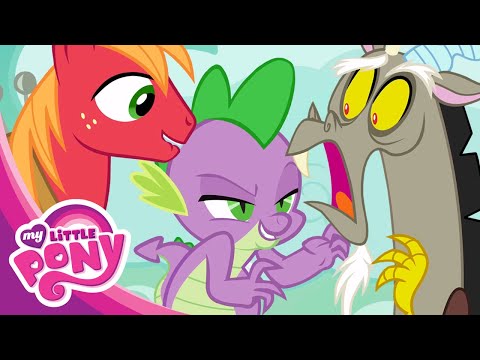 Thumbnail for Мультфильм Дружба - это чудо про Май Литл Пони. Подземелья и Дискорды - время со Спайком и Маки!