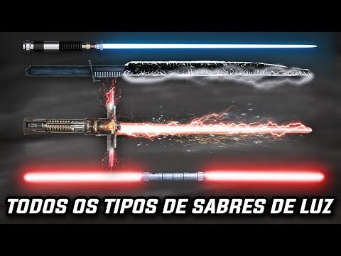 Todos os Tipos de Sabres de Luz em Star Wars