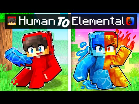 Thumbnail for From Human To ELEMENTAL In Minecraft!