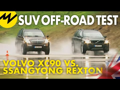 SUV off-Road Test | Volvo XC90 Vs. Ssangyong Rexton | Motorvision