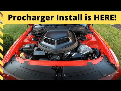 Procharger install on a cammed 5.7 R/T!