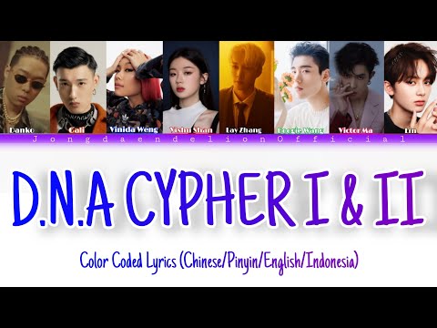 Thumbnail for Lay Zhang, D.N.A feat LIN - D.N.A. CYPHER Color Coded Lyrics (Chinese/Pinyin/English/Indonesia)