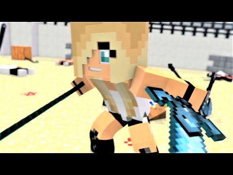 Minecraft Song &quot;Tough Girls&quot; Psycho Girl 5 - Psycho Girl VS Herobrine Minecraft Song