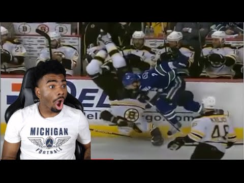 Thumbnail for These Hits Are Worse Than Football..... NHL Biggest Hits Of All Time REACTION