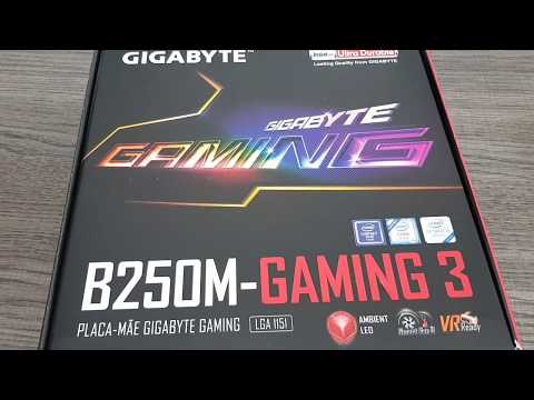 Thumbnail for Review da placa mãe B250M Gaming 3 Gigabyte LGA 1151 Para Intel de 6th e 7th