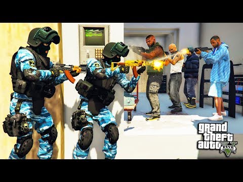ОМОН ШТУРМУЕТ БАЗУ ТЕРРОРИСТОВ РЕАЛЬНАЯ ЖИЗНЬ В ГТА 5 МОДЫ! ОБЗОР МОДА В GTA 5! ИГРЫ ГТА ВИДЕО MODS