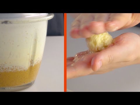 白い塊を丸める。このおいしい団子を要らないという人はいない。