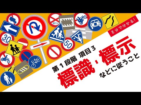 Thumbnail for 第1段階 項目3「標識・標示などに従うこと」【8分で分かる】