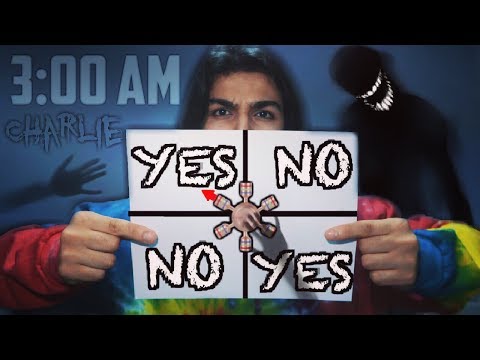 DO NOT PLAY CHARLIE CHARLIE CHALLENGE WITH A FIDGET SPINNER AT 3:00 AM | *THIS IS WHY*