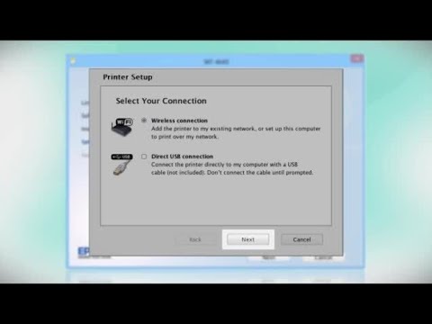 Epson WorkForce Pro WF-4640: Wireless Setup Using a Temporary USB Connection