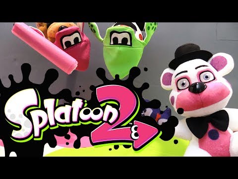 FNAF Plush - Splatoon 2 "Freddy's Turf War"