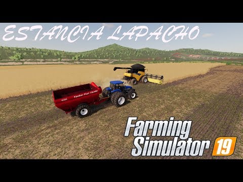 Colheita De Aveia Estancia Lapacho CR908O+TM7040+Jan Tanker Fast 19000-Farming Simulator 2019
