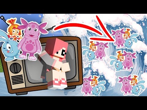 Thumbnail for ЦУНАМИ ИЗ МУЛЬТИКОВ ПРОТИВ ДОМА ИЗ ТЕЛЕВИЗОРОВ В МАЙНКРАФТ