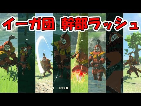 Thumbnail for 【ゼルダの伝説】風斬り刀 大量入手!イーガ団幹部出現場所 ボスラッシュ【実況プレイ】#241 ブレスオブザワイルド Nintendo Switch