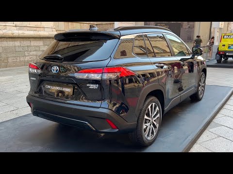 New TOYOTA Corolla Cross 2023 - FIRST LOOK &amp; visual REVIEW (European spec) Hybrid AWD-i