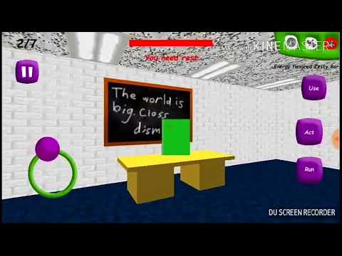 BALDI'S BASIC:ANDROID GAMEPLAY 100/100 true