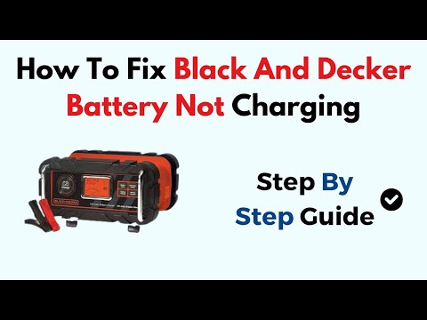 Thumbnail for Fix Black and Decker Battery Not Charging – Troubleshooting for Charger, Contacts & Battery Issues