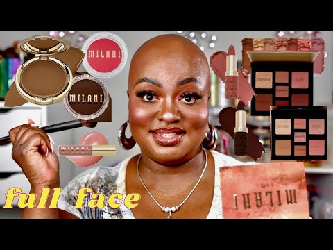 Full Face of Milani Makeup| One Brand Makeup Tutorial