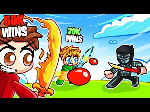 Thumbnail for I 1v1'd The BEST Roblox Blade Ball Players!