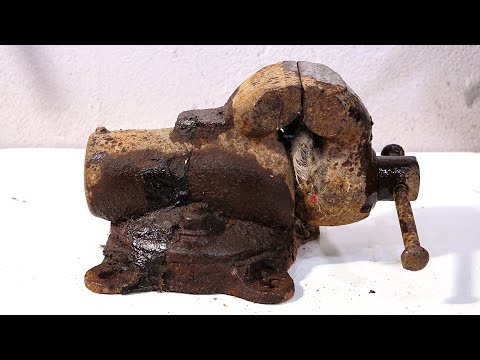 Restoration Vise - Broken in Half - RESTORATION &amp; REPAIR VISE