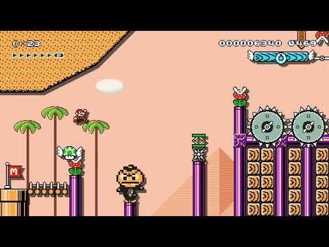 Arizona Platforming by Z-WINNER ????Super Mario Maker 2 ✹Switch✹ #ccf