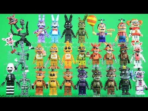 Thumbnail for All FNAF Animatronics Collection (2017 Update! Waves 1-3) | McFarlane Toys Five Nights at Freddy's