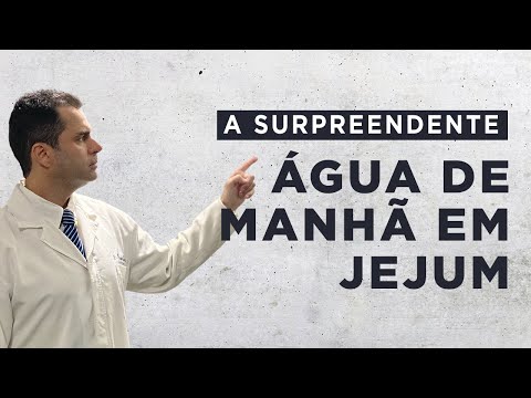 A Surpreendente Água de Manhã em Jejum!