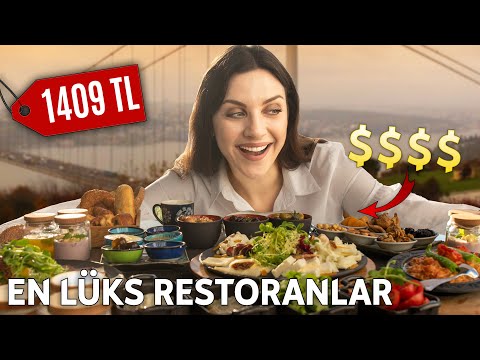 BİR GÜN BOYUNCA EN LÜKS RESTORANLARDA YEMEK YEDİM! ????????????????