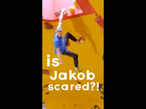 Is A Rock Climbing World Champion SCARED Of Falling?