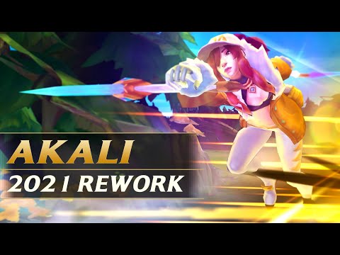 AKALI REWORK 2021 Gameplay Spotlight Guide - League of Legends