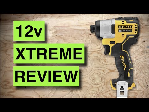 Thumbnail for Dewalt's 12v Xtreme impact driver is no joke!