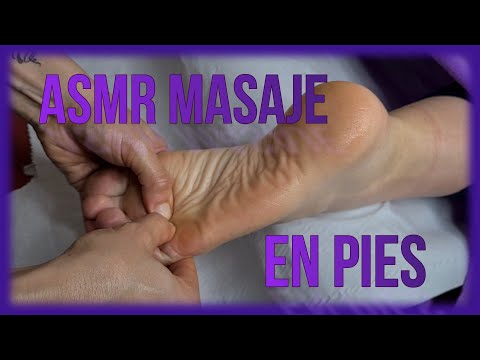 Masaje RELAJANTE  en pies ASMR / Tutorial MASAJE PIES.