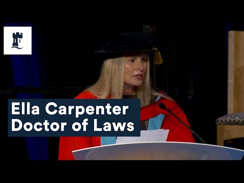 Thumbnail for Honorary Graduate 2023 - Ella Carpenter - Doctor of Laws
