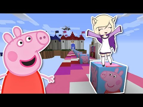 PEPPA PIG EN MINECRAFT | LUCKY BLOCKS