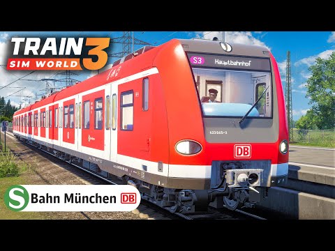 Die Münchner S-Bahn - BR 423 | TRAIN SIM WORLD 3 | München - Augsburg | Mit der S-Bahn durch Bayern